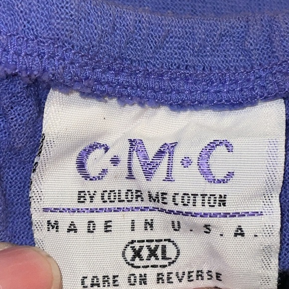 C.M.C Color Me Cotton Maxi Skirt and Matching Short Sleeve Shirt. Rough Hem. XXL - Picture 14 of 15